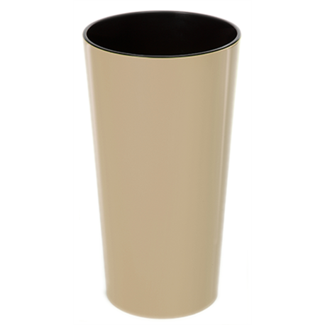 Вазон Лилия напольный 140 со вставкой 534-56 капучино