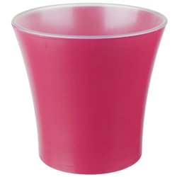 Вазон для орхидеи Кс 120 со вставкой малиновый