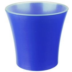 Вазон для орхідеї Кс 120 зі вставкою синій