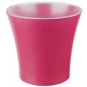 Вазон для орхідеї Кс 140 зі вставкою малиновий