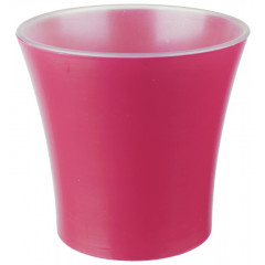 Вазон для орхідеї Кс 180 зі вставкою малиновий