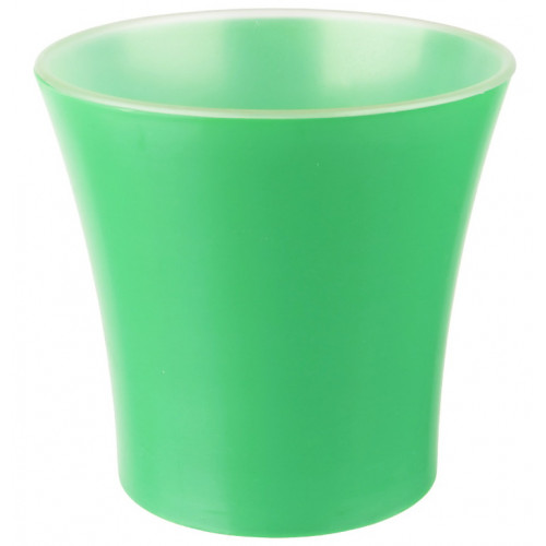 Вазон для орхідеї Кс 140 зі вставкою зелений 