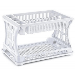 Сушилка для посуды 2-яр OZER-T-005 белый