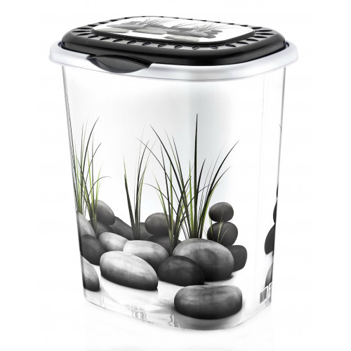 Корзина для белья OZER-D-0012-X04 с рисунком 41л Камни