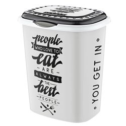 Корзина для белья OZER-D-0012-X137 с рисунком 41л People белый