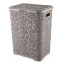 Корзина для білизни 2130 01 Lace 60л сірий 425х370х563