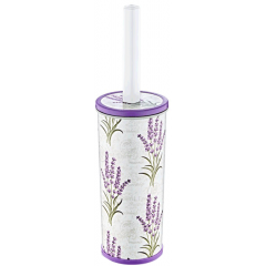 Ершик OZER-D-018 высокий с рисунком Лаванда