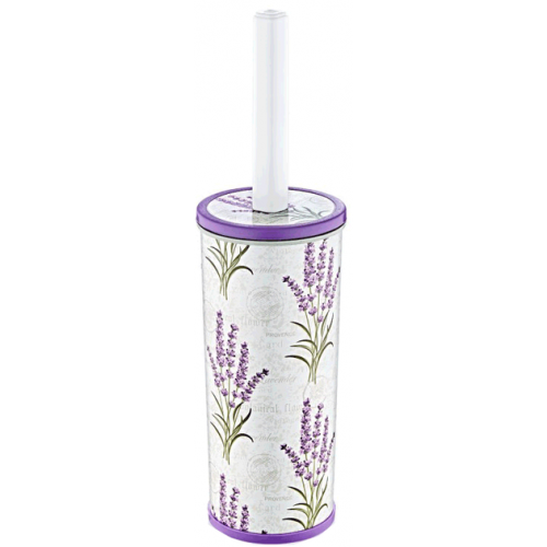 Ершик OZER-D-018 высокий с рисунком Лаванда