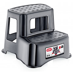 Табурет-драбинка OZER-B-001 2 сходинки антрацит