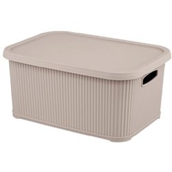 Кошик Nostalgia 10л з кришкою N377 капучино