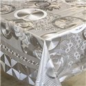 Клейонка 1,40*20м рулон золото-срібло 209S