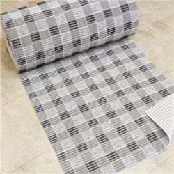 Аквамат 0,65м рулон 15м Aqua Flex 6501 черный шахматы