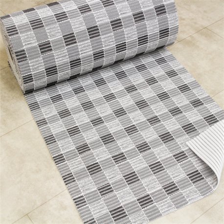 Аквамат 0,65м рулон 15м Aqua Flex 6501 чорний шахи