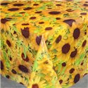 Клеенка 1,37*30м рулон силикон 8094A подсолнухи