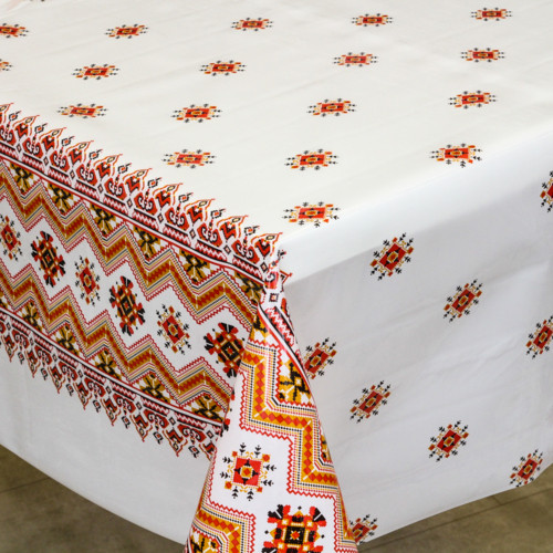 Клейонка 1,37*30м рулон силікон 81017F кант