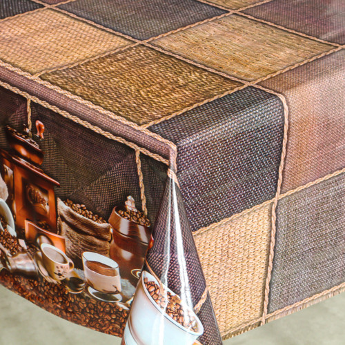 Клеенка 1,40*20м рулон ПВХ 3-х шаровая на нетканой основе 8403A