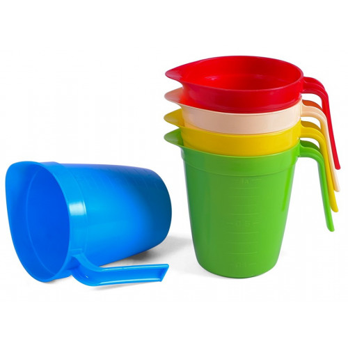 Кружка 1,0л Ідея кольорова з носиком PS