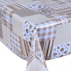 Клеенка Glossy 1,37*20м 3-х шаровая на тканевой основе 4363