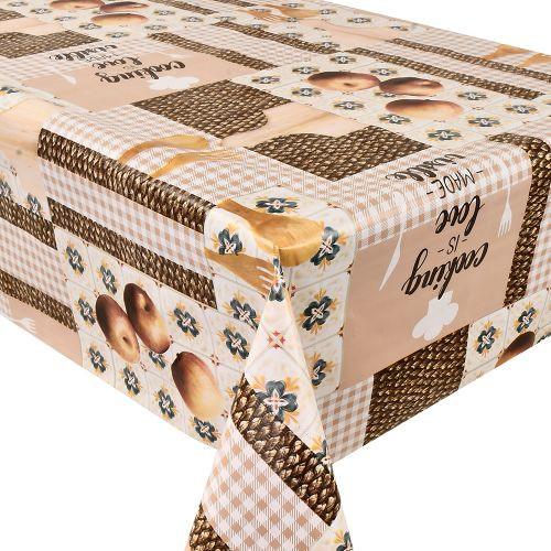 Клеенка ПВХ 1,37*25м на нетканой основе 5057