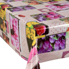 Клейонка Glossy 1,37*20м 3-х шарова на тканинній основі 5129