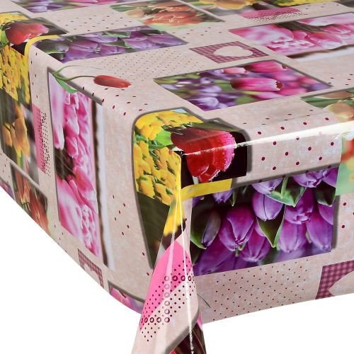 Клейонка Glossy 1,37*20м 3-х шарова на тканинній основі 5129