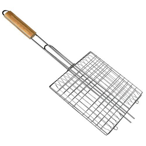 Решітка для барбекю MH-0088 плоска міні 27х24