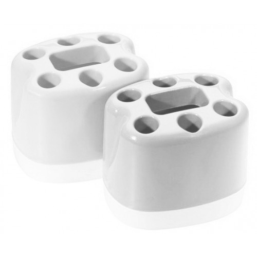 Стакан для зубных щеток UR-3156 белый