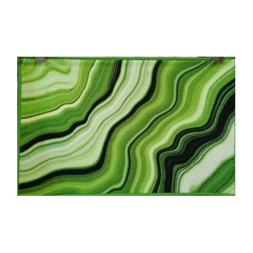 Коврик Таба 57х90 зеленый+черный малахит