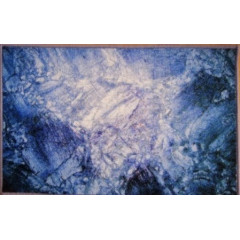 Килимок Таба 57х90 блакитний мармур
