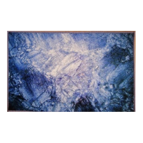 Килимок Таба 57х90 блакитний мармур