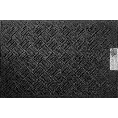 Килимок гума К-704  120х80 ворс чорний