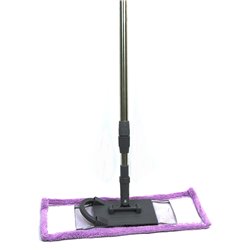 Швабра Натирач махра 207 метал телескоп ручка хром