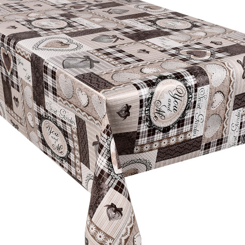 Клейонка 1,40*20м рулон Dekorama 176B Latte