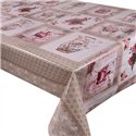 Клеенка ПВХ 1,37*20м рулон 3D на тканевой основе MA-4596