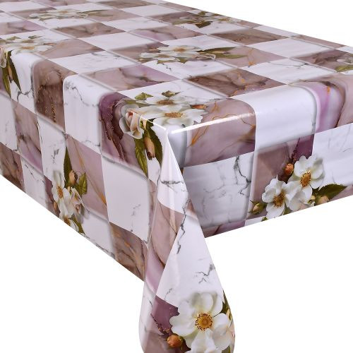 Клейонка Glossy 1,37*20м рулон 3-х шарова на тканинній основі MA-5302-4