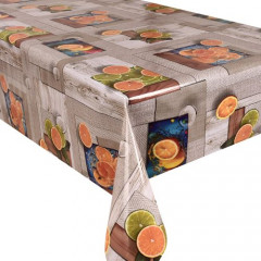 Клейонка Glossy 1,37*20м рулон 3-х шарова на тканинній основі MA-5392