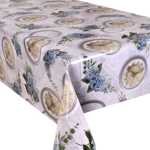 Клеенка Glossy 1,37*20м рулон 3-х шаровая на тканевой основе MA-5423