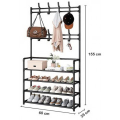 Вешалка стойка R94054BL полка для обуви