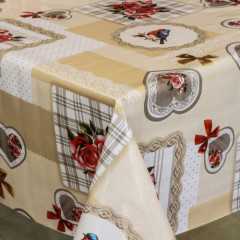 Клеенка 1,40*20м рулон ПВХ 3-х шаровая на нетканой основе 82240A