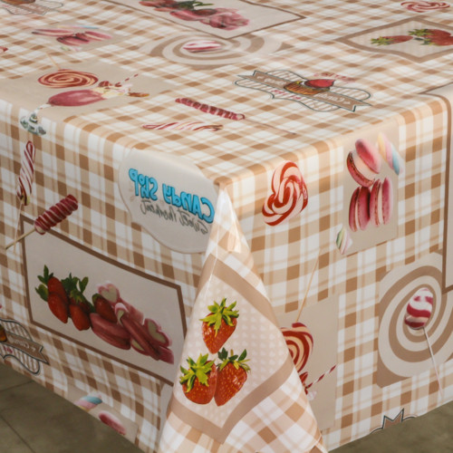 Клеенка 1,37*30м рулон силикон 82237B