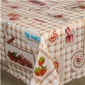 Клейонка 1,37*30м рулон силікон 82237B