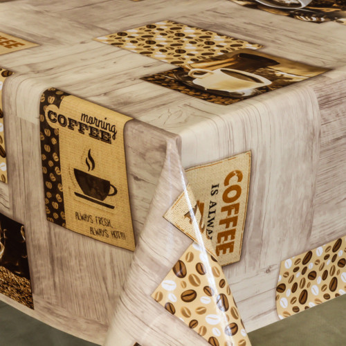 Клеенка 1,37*30м рулон силикон 82238A