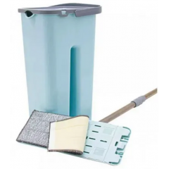 Відро для прибирання + швабра натирач ZP-305 з носиком в пакетованому поліетилені 2