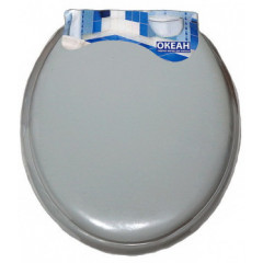 Крышка для унитаза мягкая однотонная 2