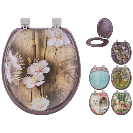 Сидіння для унітазу м'яке Vanna Lux з малюнком