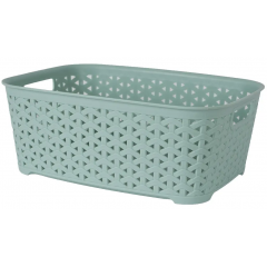 Корзина без крышки  4,7л светло-фисташковый