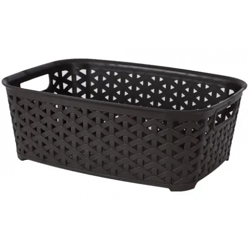 Корзина без крышки  3л коричневый