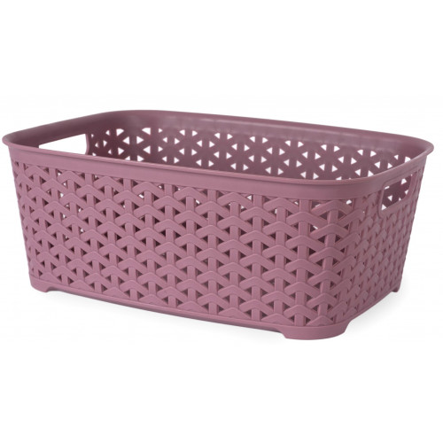 Кошик без кришки  4,7л темно-пудровый