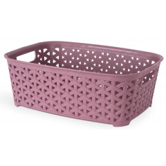 Кошик без кришки  3л темно-пудровий