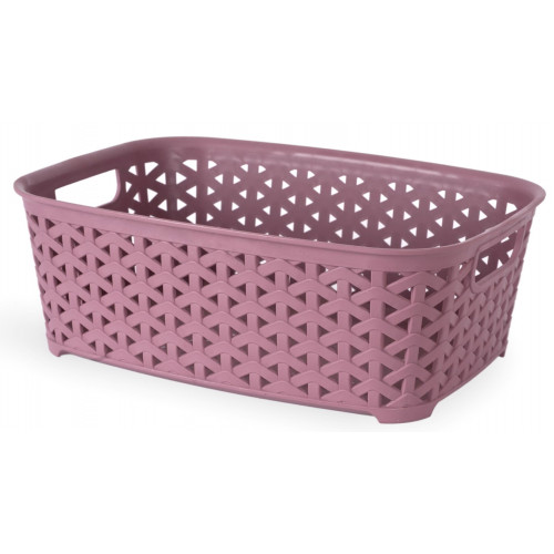 Кошик без кришки  3л темно-пудровий